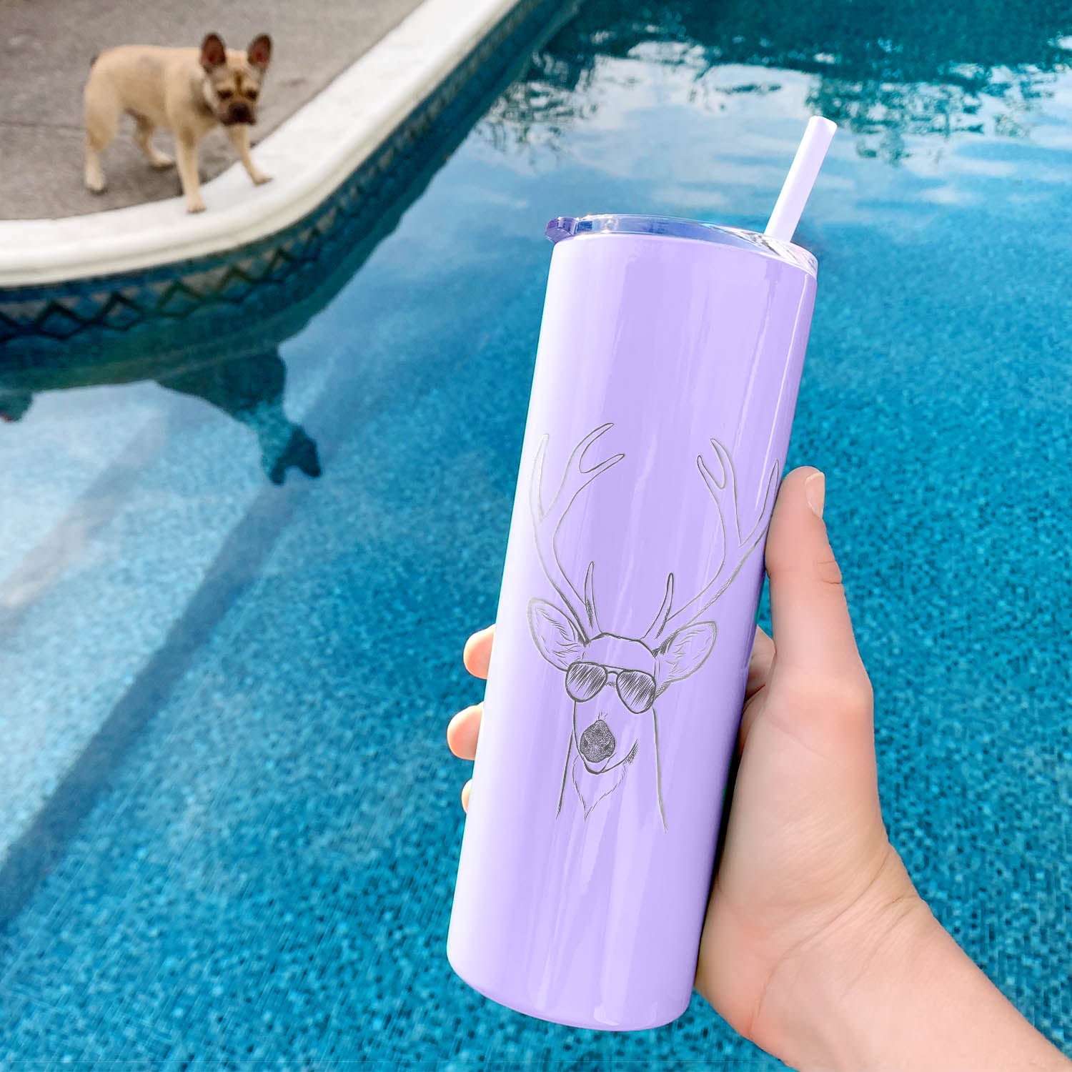 Bo the Buck - 20oz Skinny Tumbler