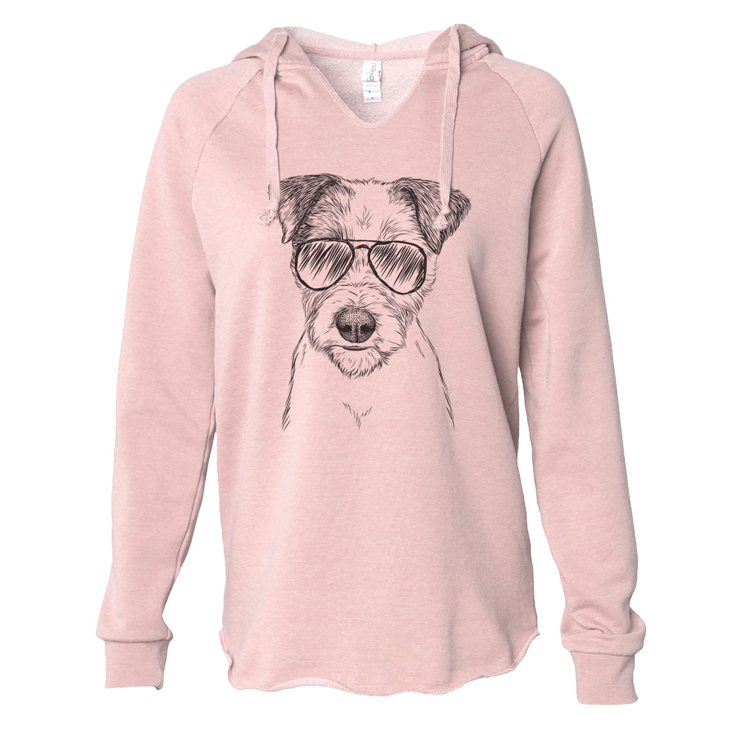 Bogart the Parsons Russell Terrier - Cali Wave Hooded Sweatshirt