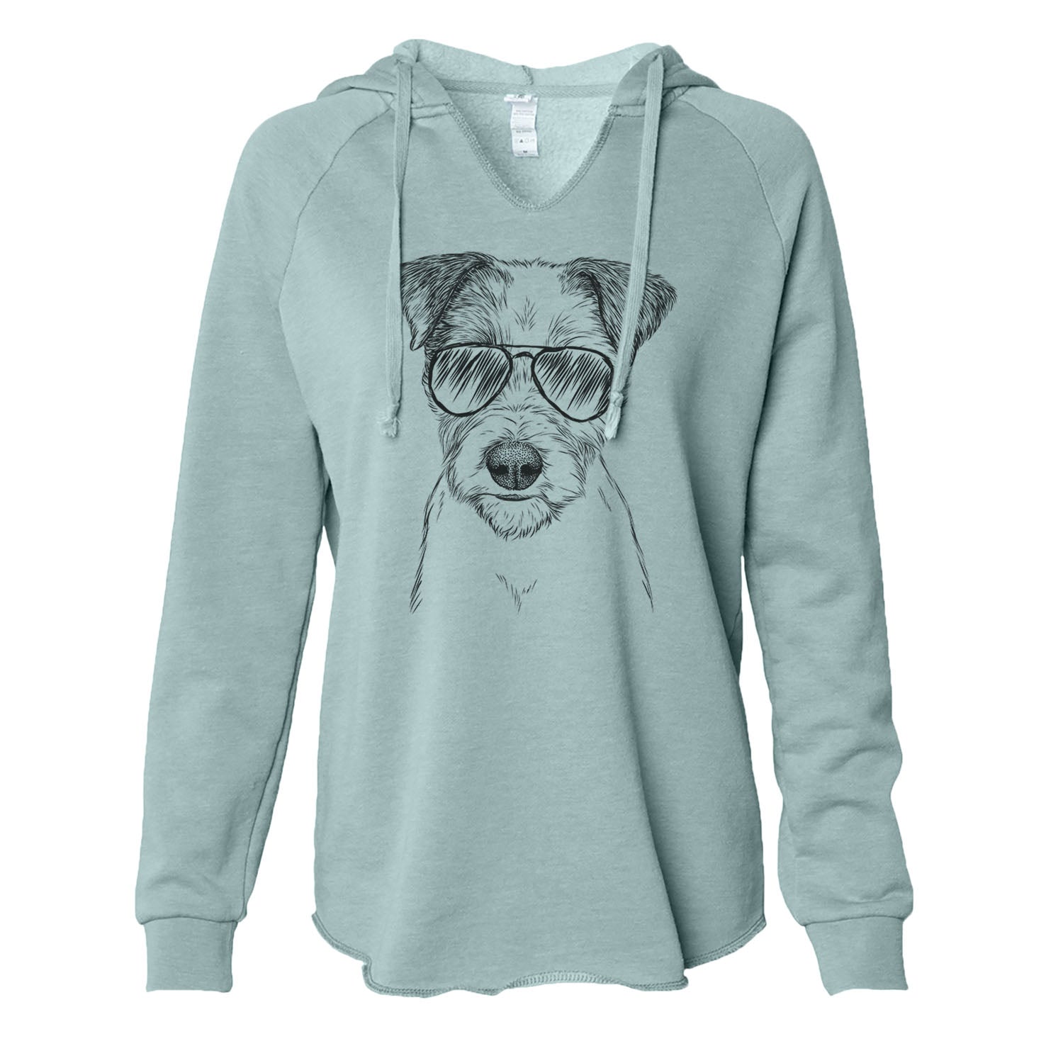 Bogart the Parsons Russell Terrier - Cali Wave Hooded Sweatshirt