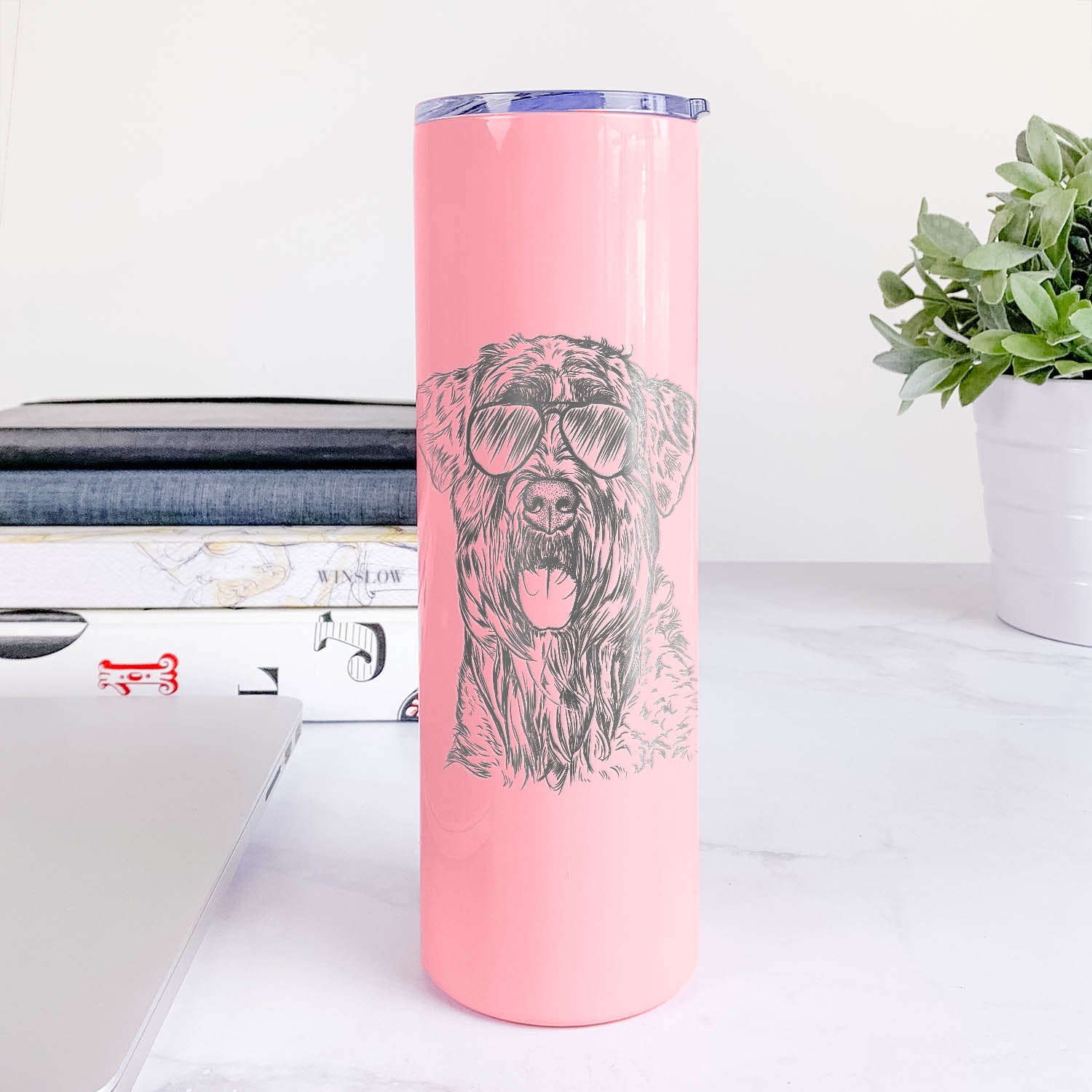 Bonnie the Bouvier de Flanders - 20oz Skinny Tumbler