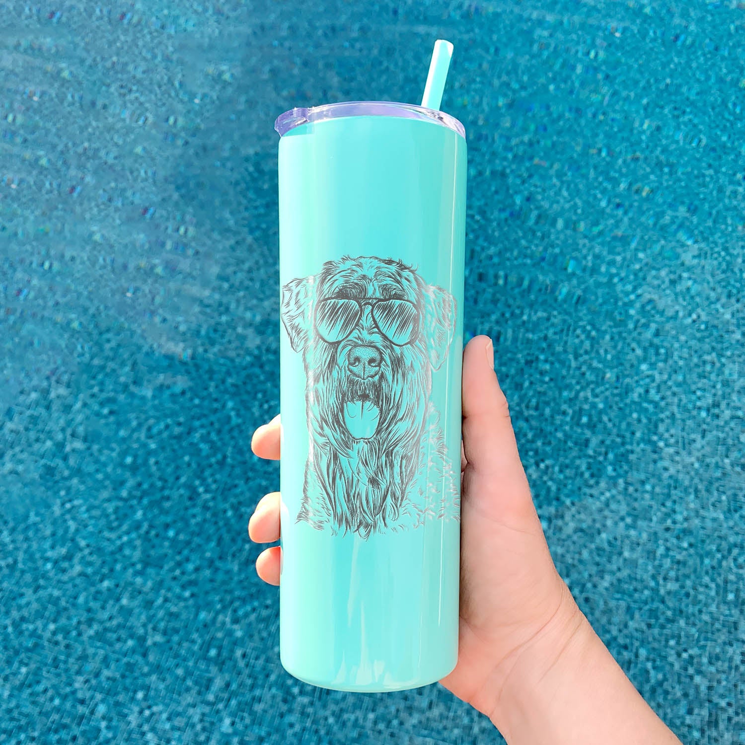 Bonnie the Bouvier de Flanders - 20oz Skinny Tumbler