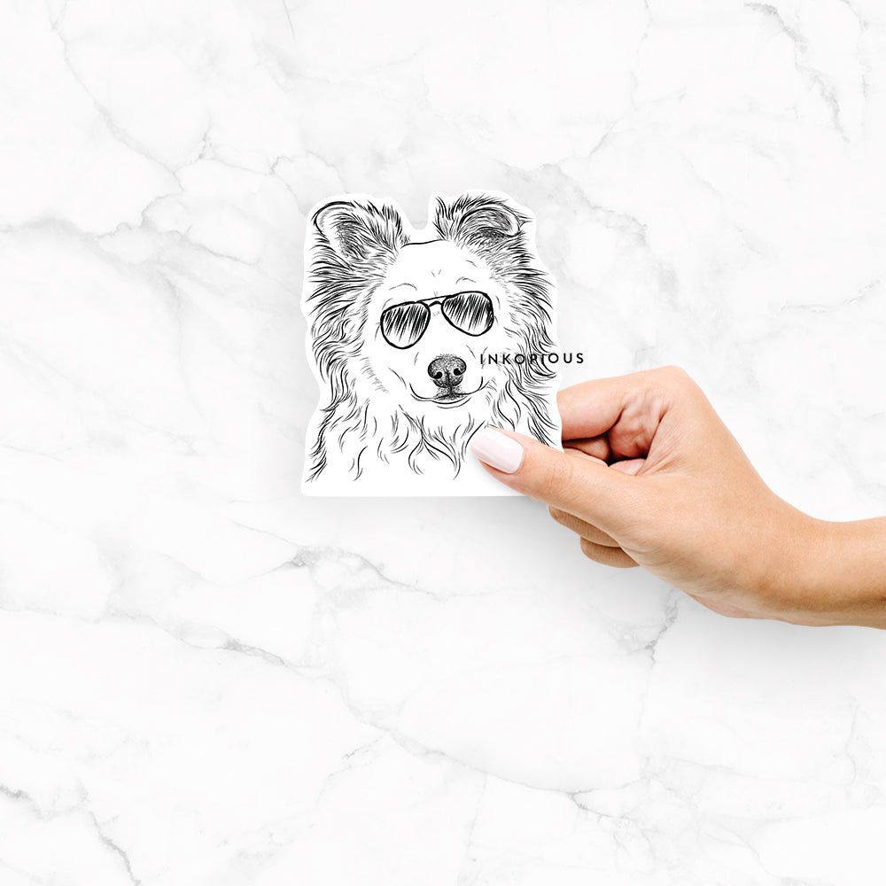 Bonsai the Mixed Breed - Decal Sticker