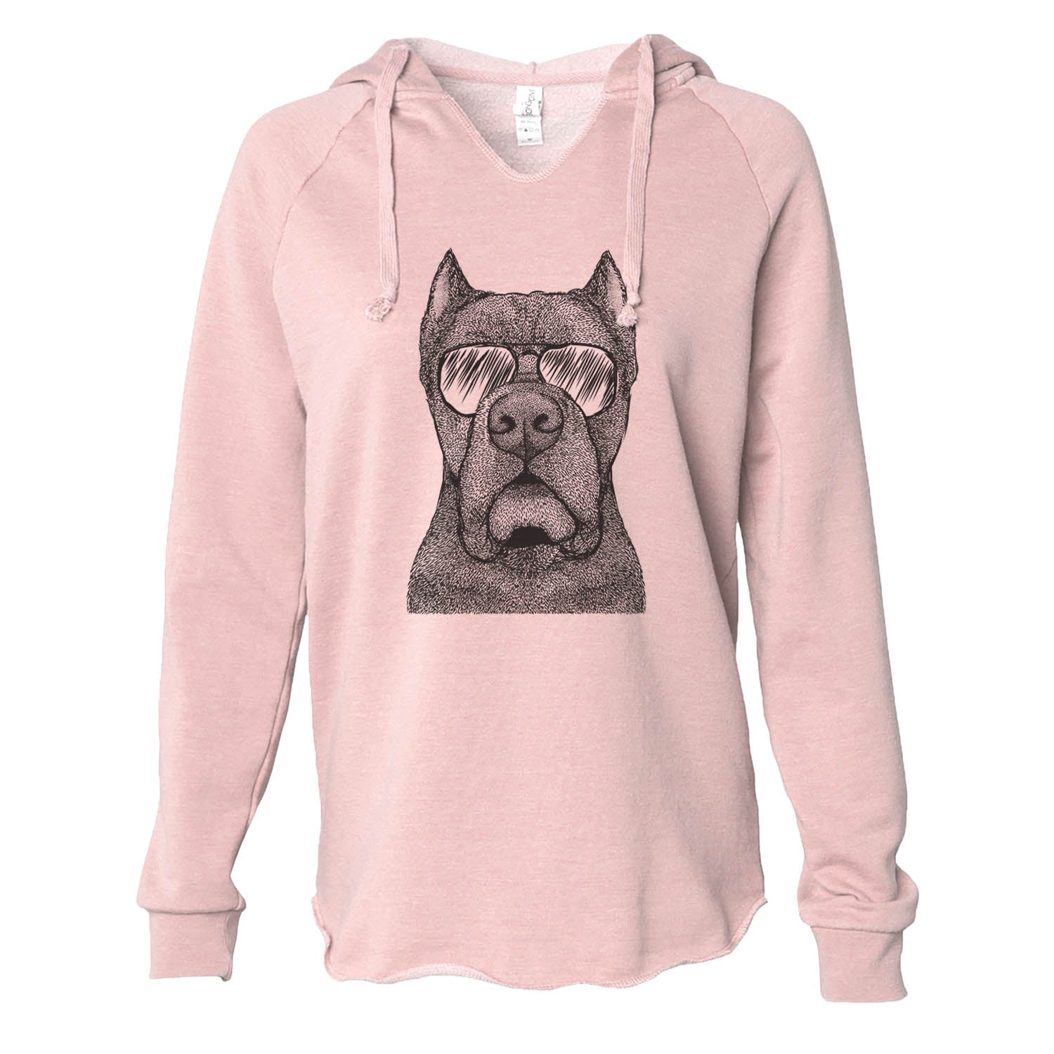 Bruno the Cane Corso - Cali Wave Hooded Sweatshirt