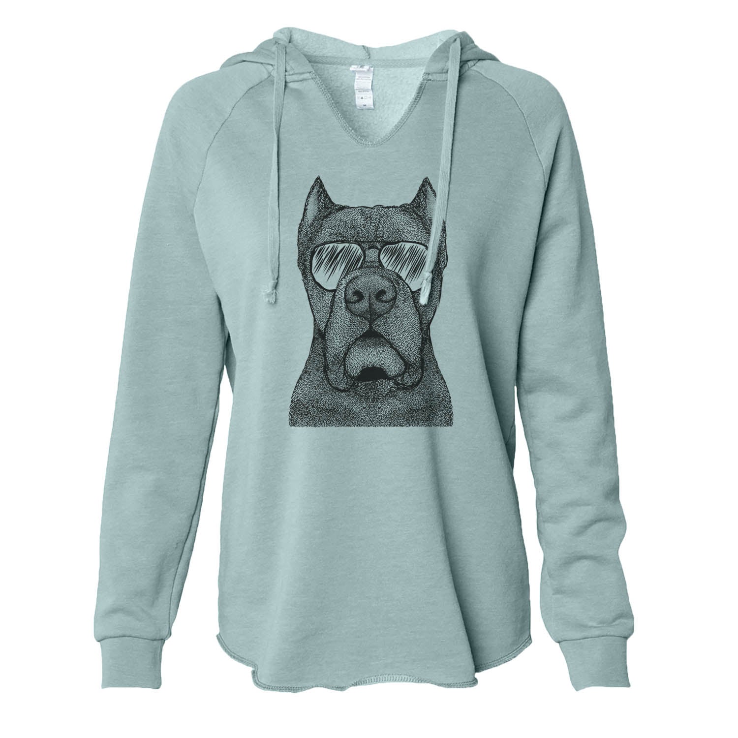 Bruno the Cane Corso - Cali Wave Hooded Sweatshirt