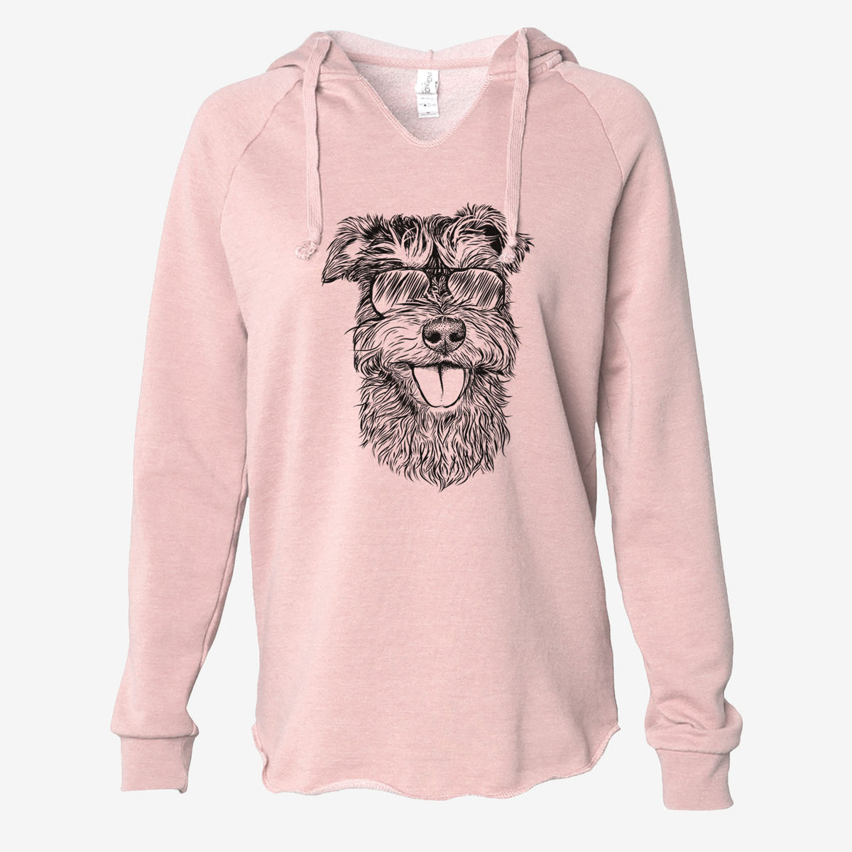 Buster the Schnoodle - Cali Wave Hooded Sweatshirt