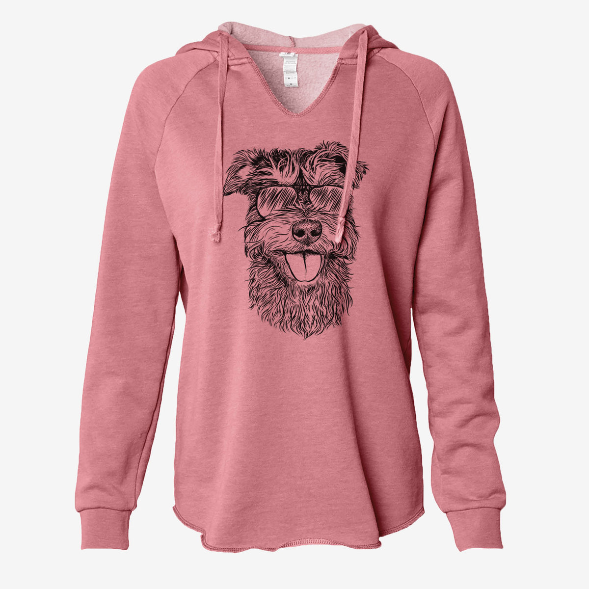 Buster the Schnoodle - Cali Wave Hooded Sweatshirt
