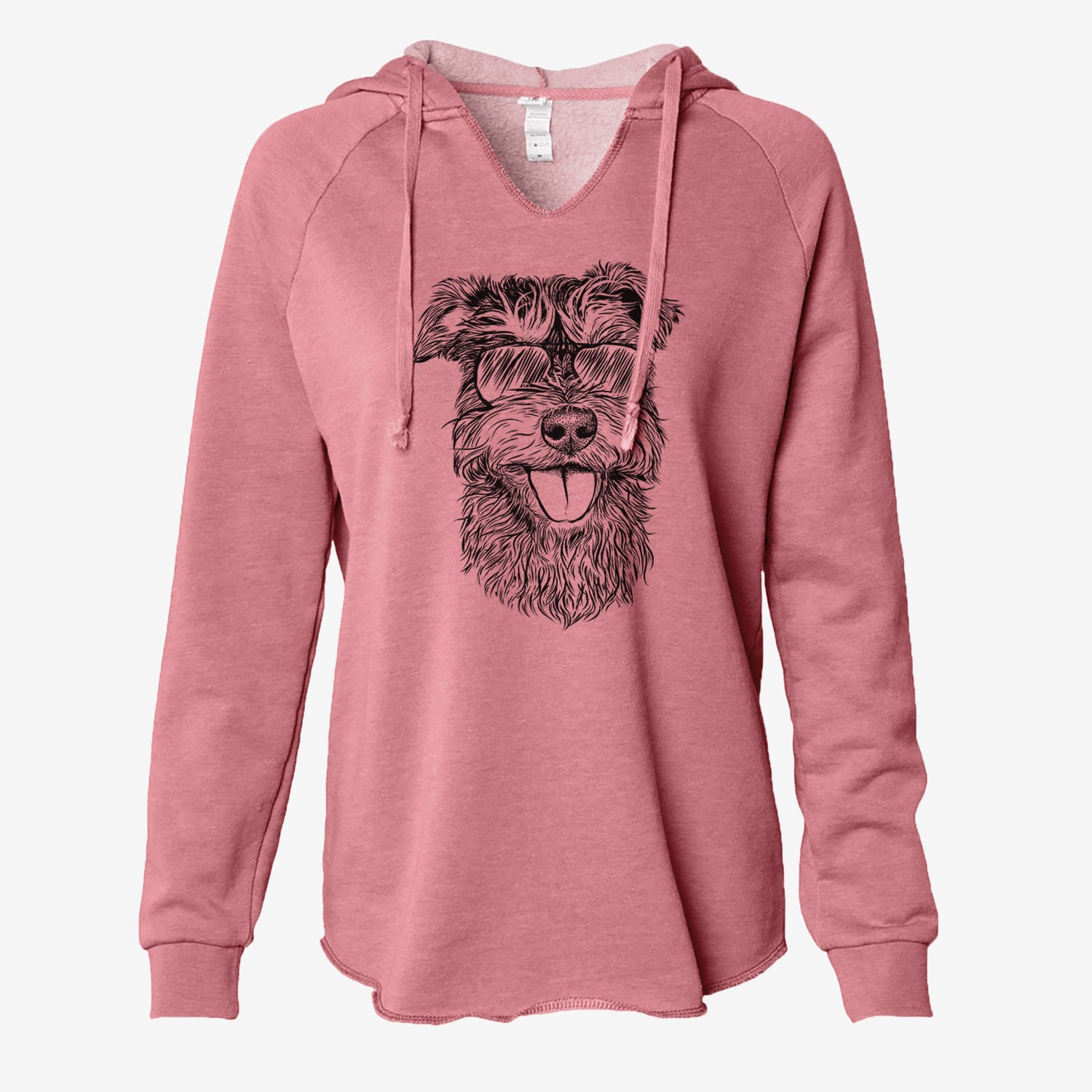 Buster the Schnoodle - Cali Wave Hooded Sweatshirt