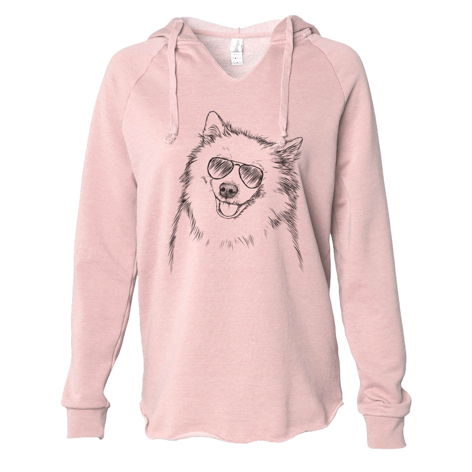 Caico the Samoyed - Cali Wave Hooded Sweatshirt