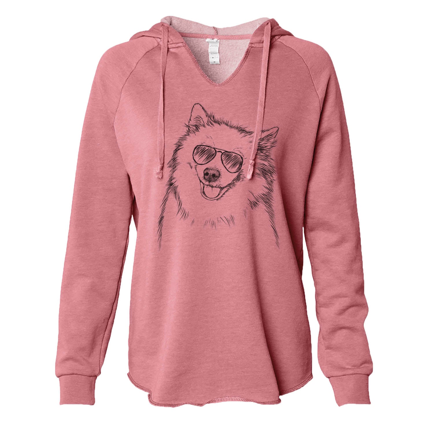 Caico the Samoyed - Cali Wave Hooded Sweatshirt