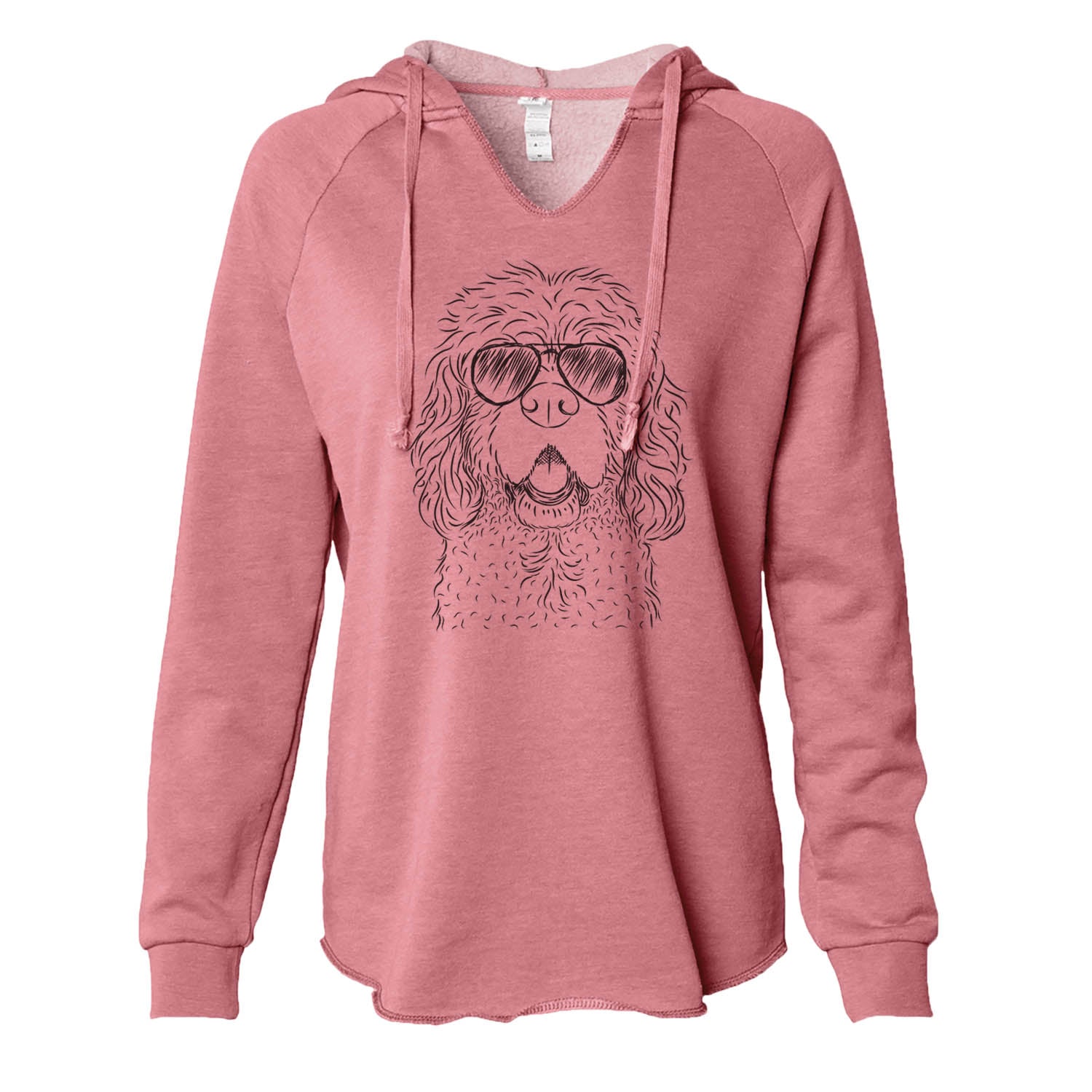 Casey the American Cocker Spaniel - Cali Wave Hooded Sweatshirt