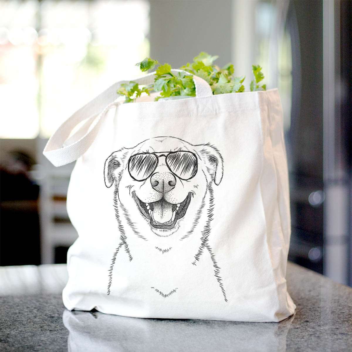 Chancellor the Mixed Breed - Tote Bag