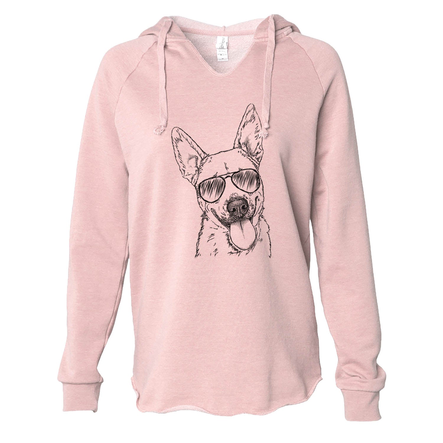 Charlie the Mixed Breed - Cali Wave Hooded Sweatshirt