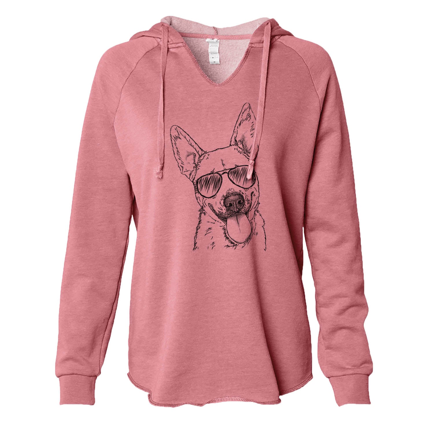 Charlie the Mixed Breed - Cali Wave Hooded Sweatshirt