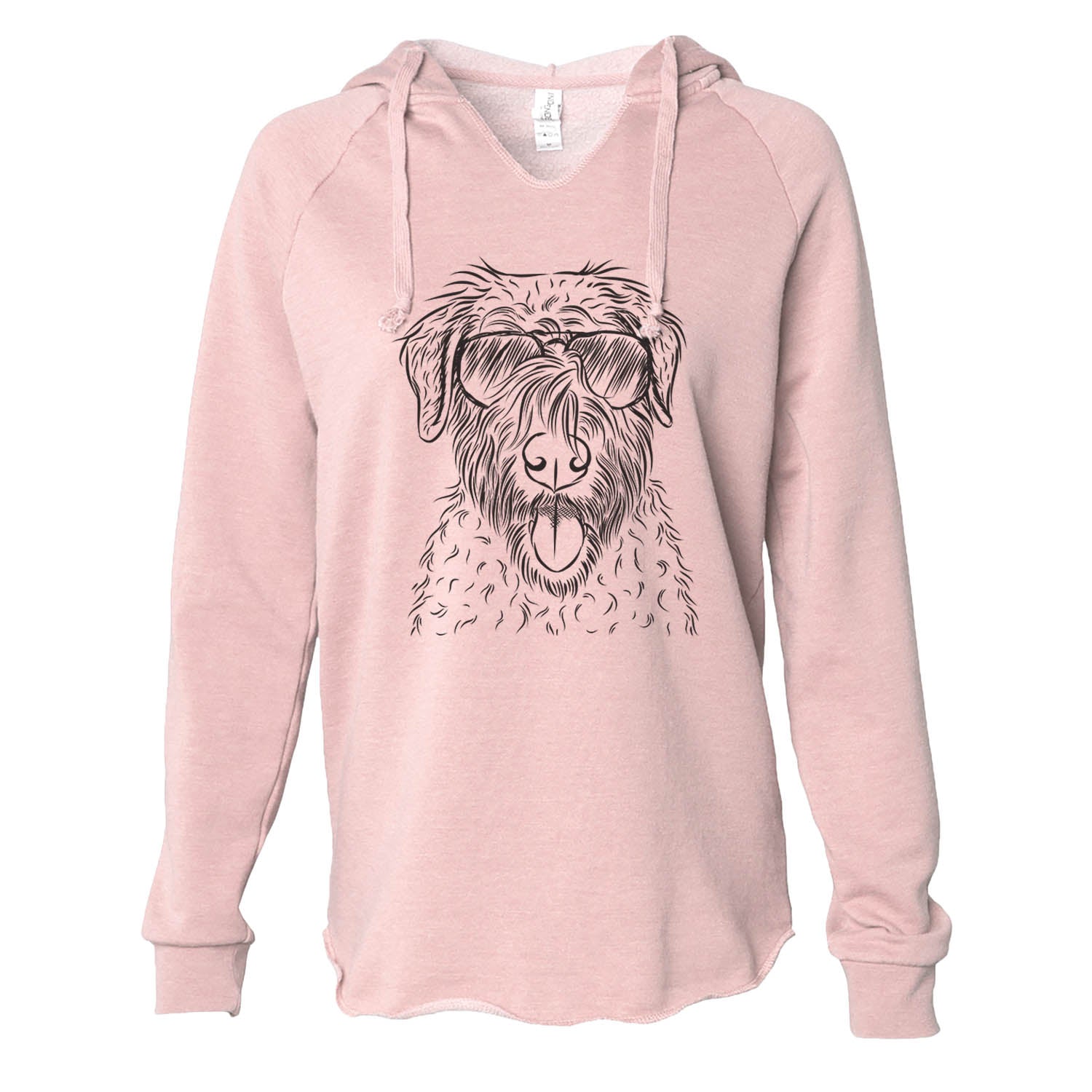 Chester the Soft Coated Wheaten Terrier - Cali Wave Hooded Sweatshirt