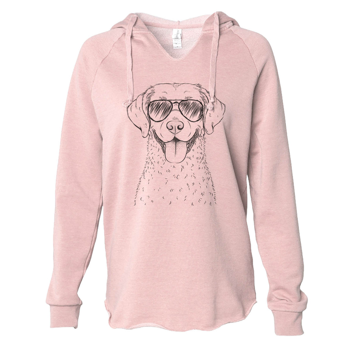 Chip the Chesapeake Bay Retriever - Cali Wave Hooded Sweatshirt