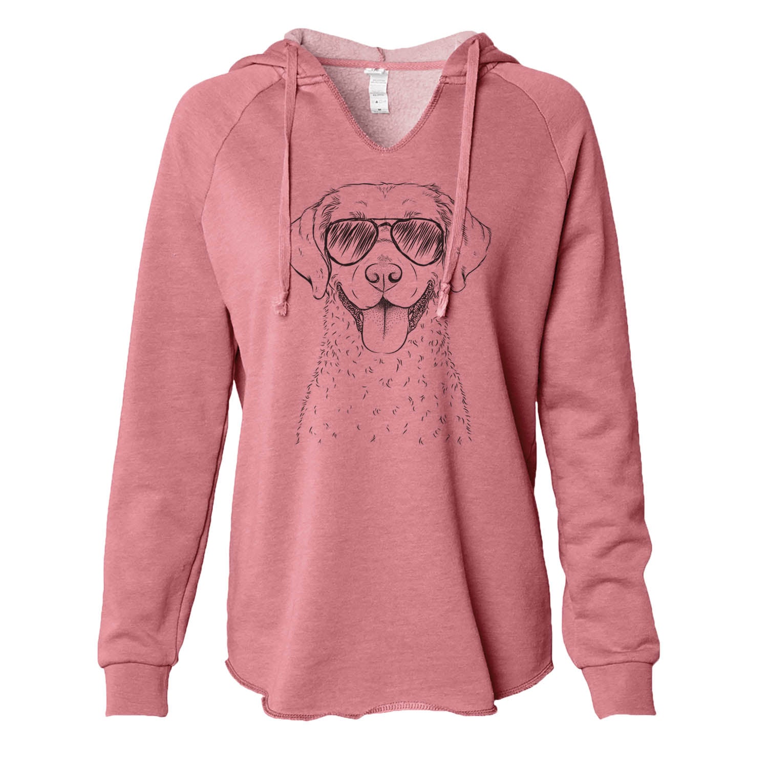 Chip the Chesapeake Bay Retriever - Cali Wave Hooded Sweatshirt