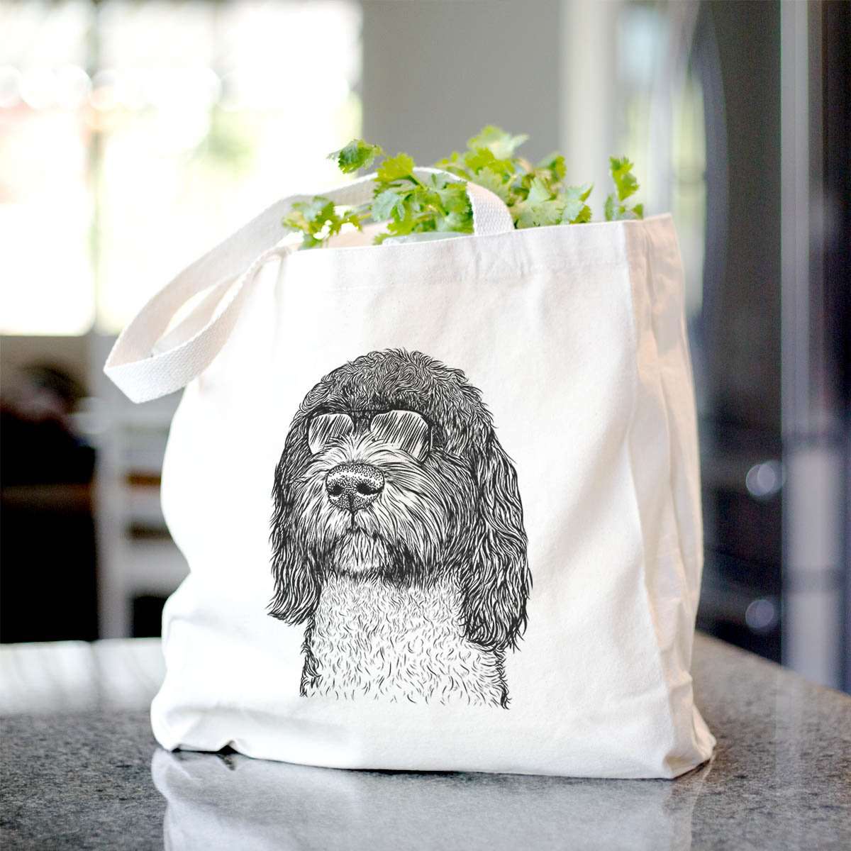 Chris the Portuguese Water Dog - Tote Bag