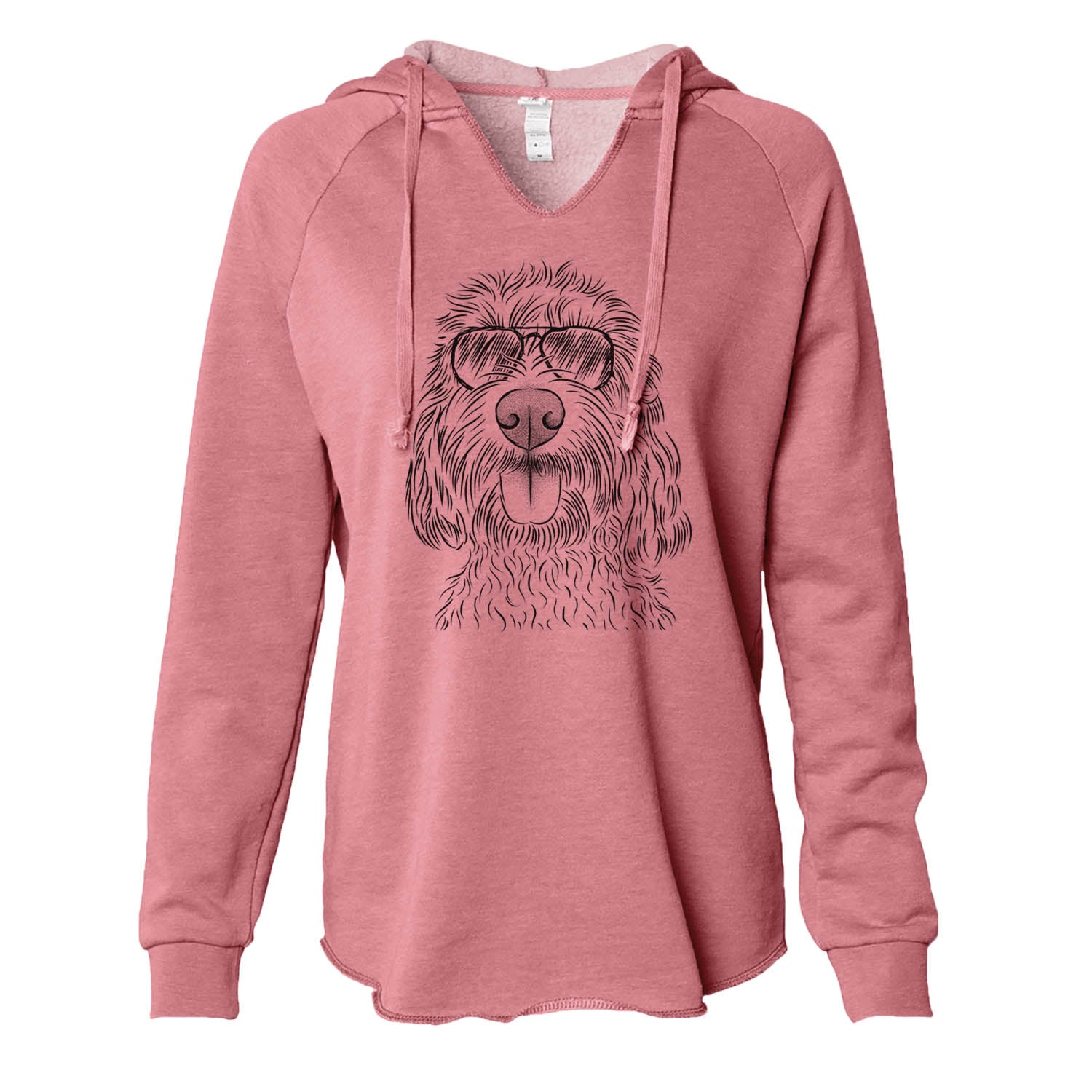 Clover the Cockapoo - Cali Wave Hooded Sweatshirt