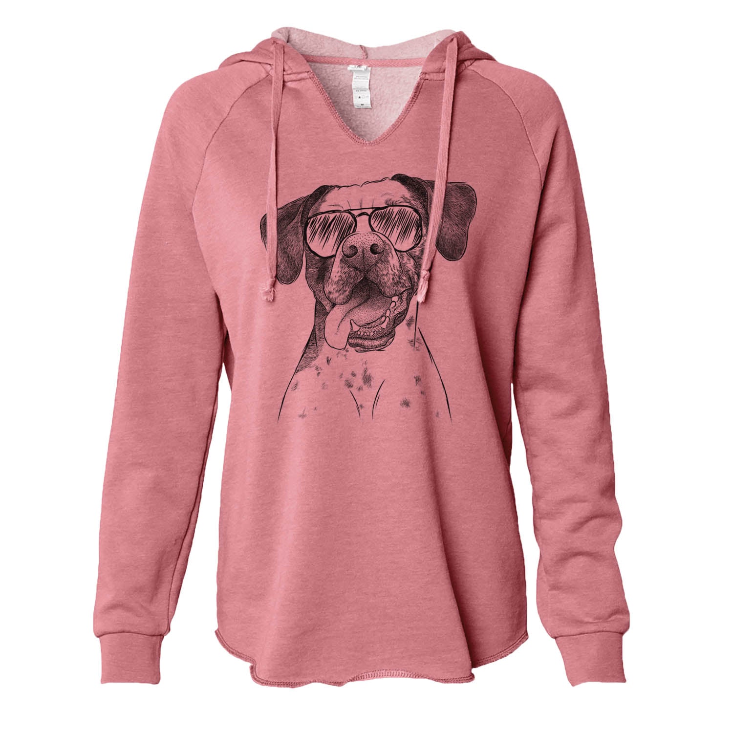 Cola the Catahoula - Cali Wave Hooded Sweatshirt