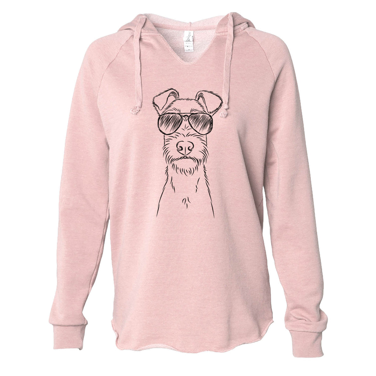 Connor the Irish Terrier - Cali Wave Hooded Sweatshirt