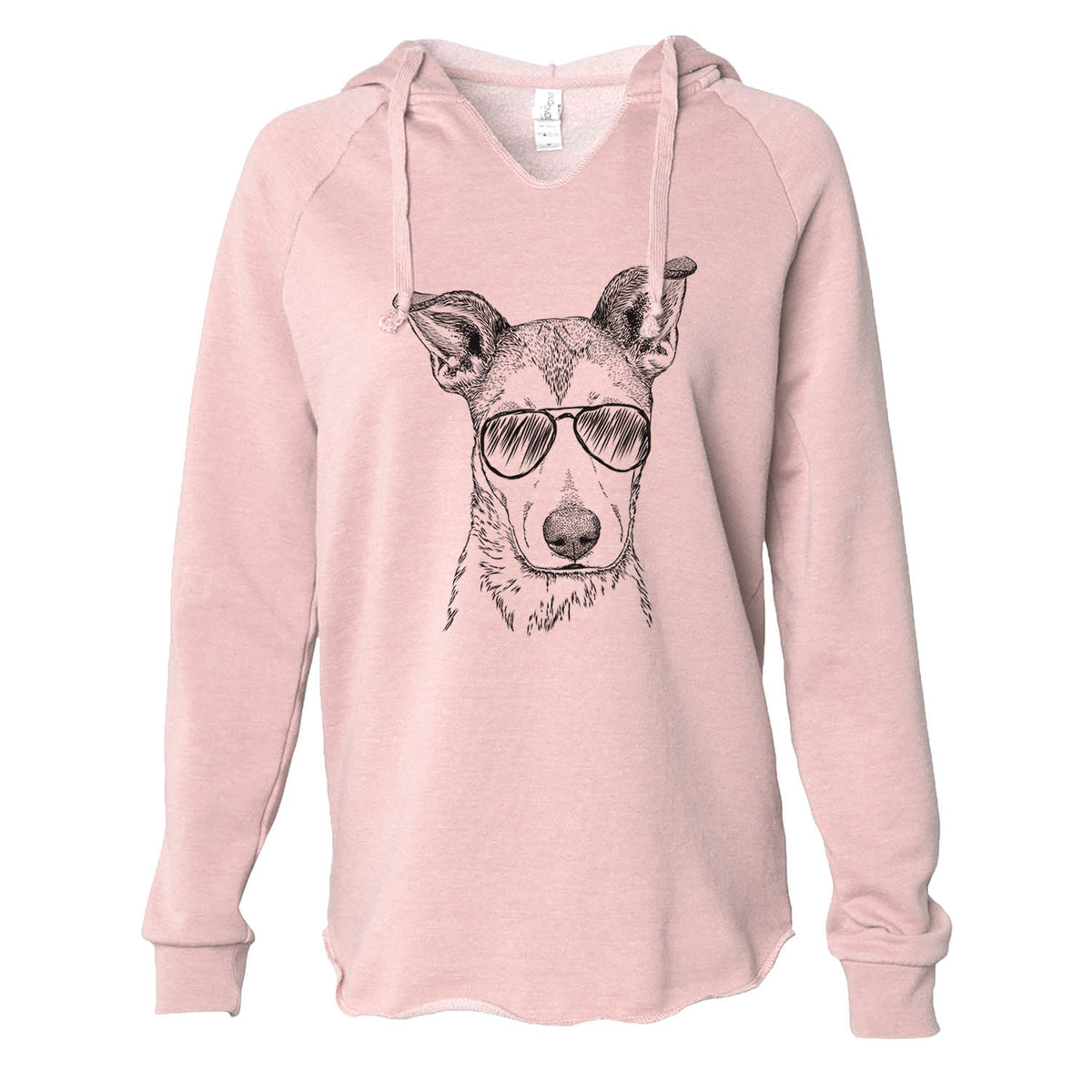 Coral the Mixed Breed - Cali Wave Hooded Sweatshirt