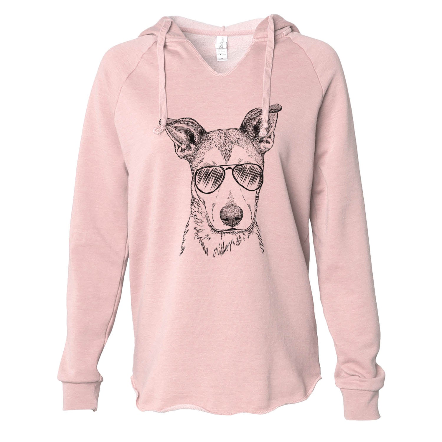 Coral the Mixed Breed - Cali Wave Hooded Sweatshirt
