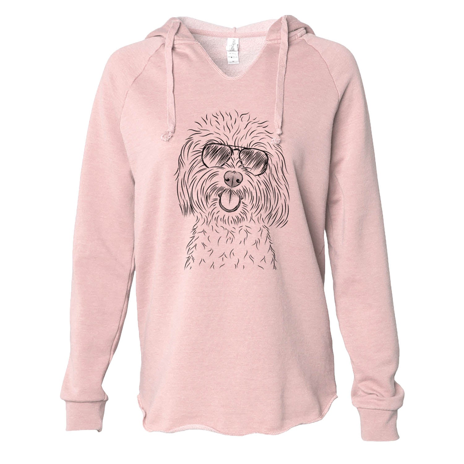 Cuddles the Coton de Tulear - Cali Wave Hooded Sweatshirt