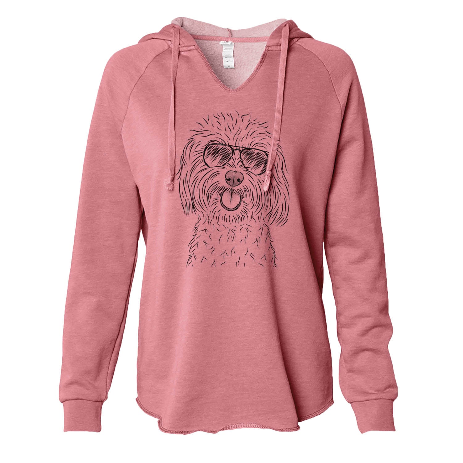 Cuddles the Coton de Tulear - Cali Wave Hooded Sweatshirt