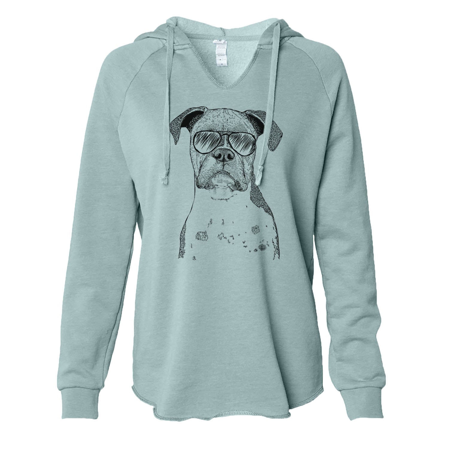 Daisy the Boxer - Cali Wave Hooded Sweatshirt