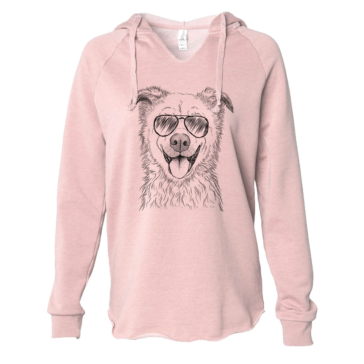 Dawson the Mixed Breed - Cali Wave Hooded Sweatshirt