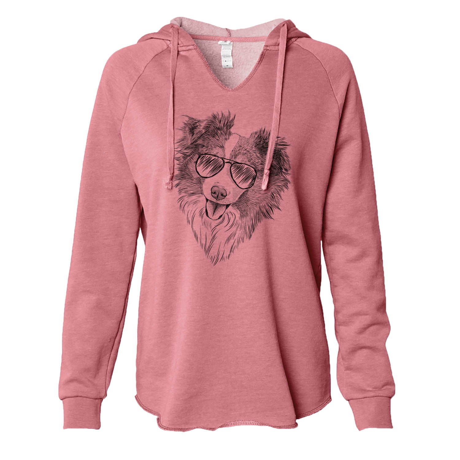 Doc the Mini Aussie - Cali Wave Hooded Sweatshirt