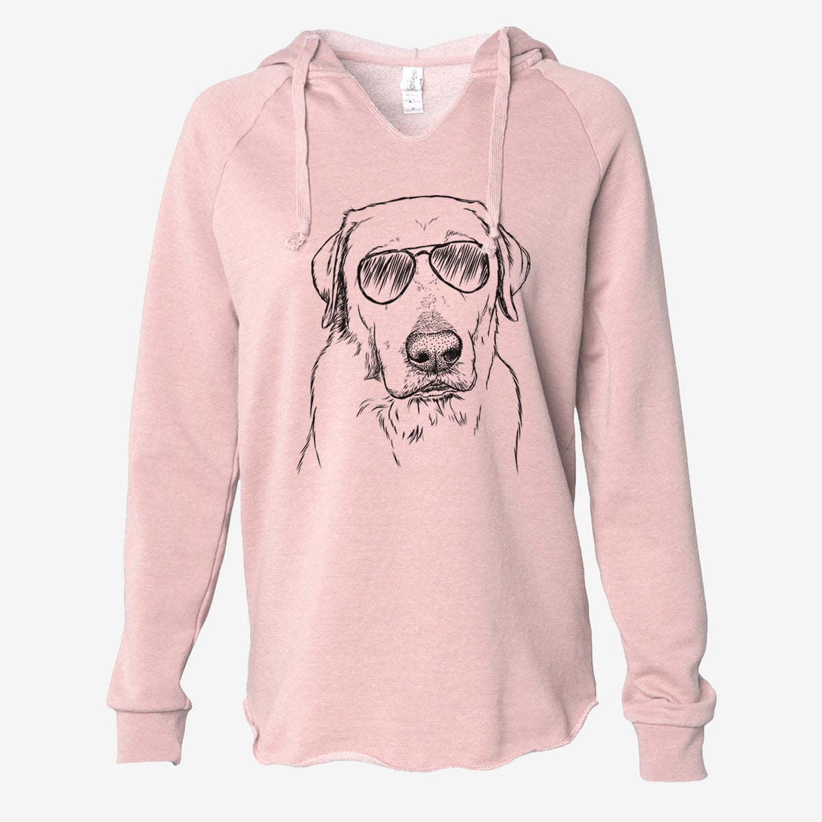 Duke the Yellow Lab - Cali Wave Hooded Sweatshirt