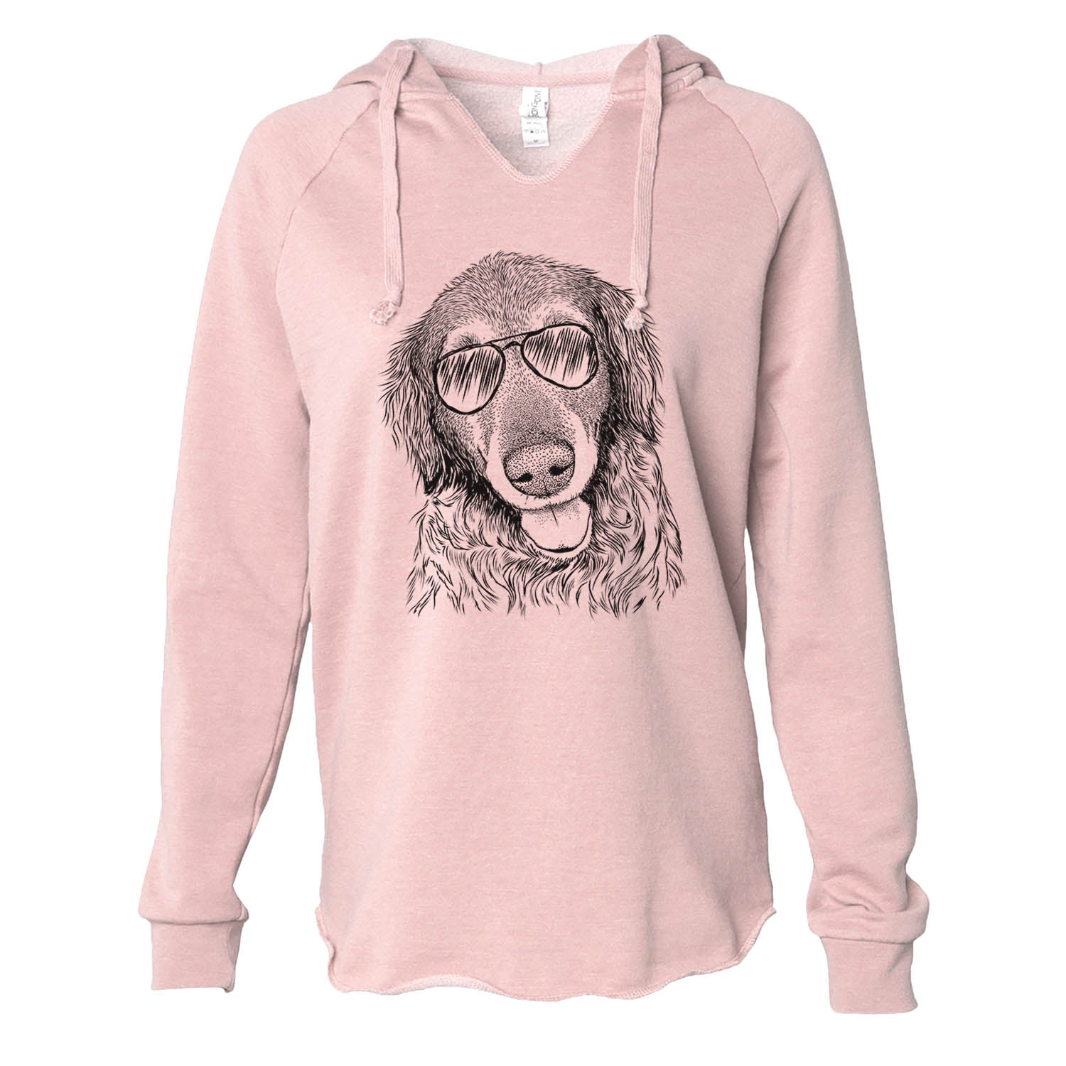 Duncan the Golden Retriever - Cali Wave Hooded Sweatshirt