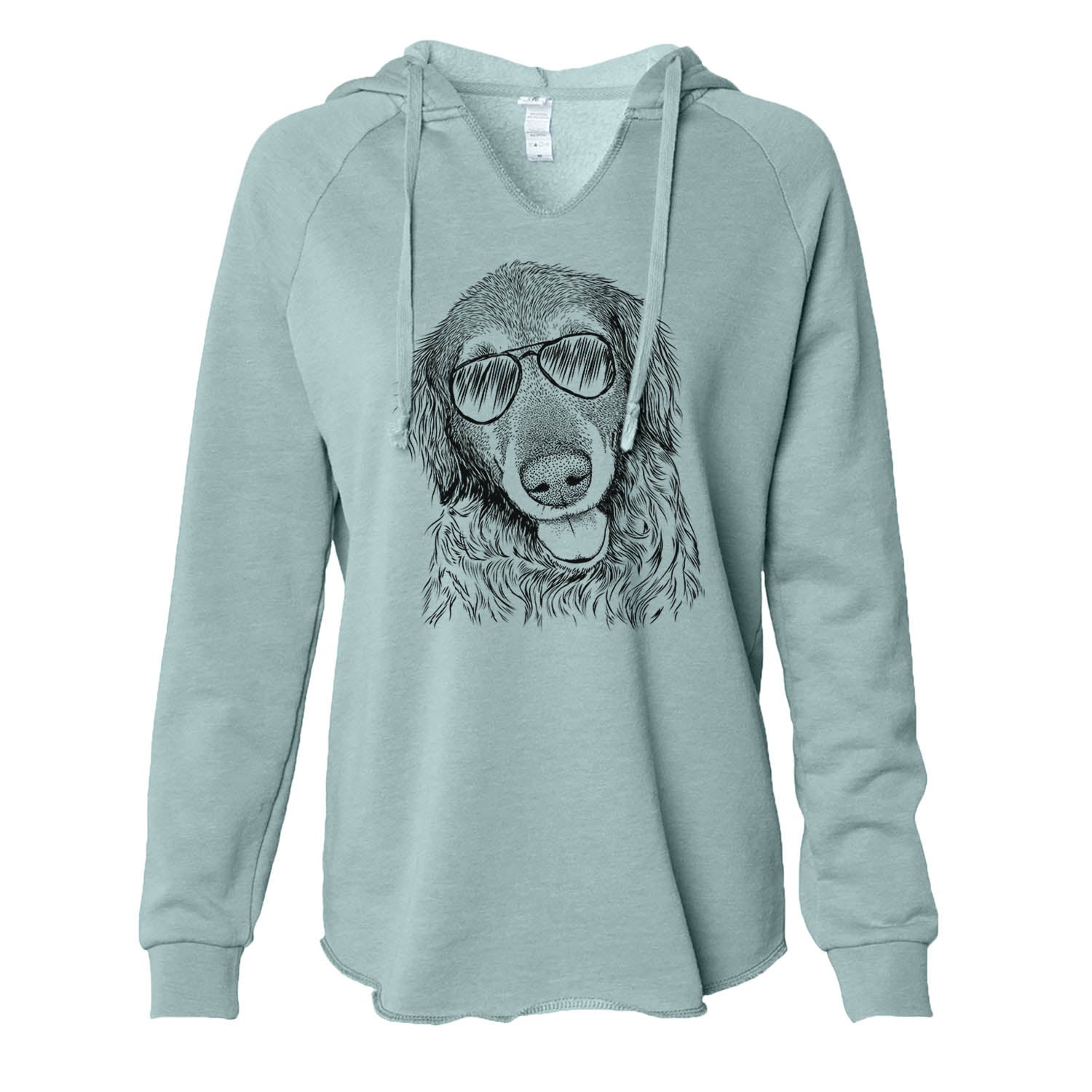 Duncan the Golden Retriever - Cali Wave Hooded Sweatshirt