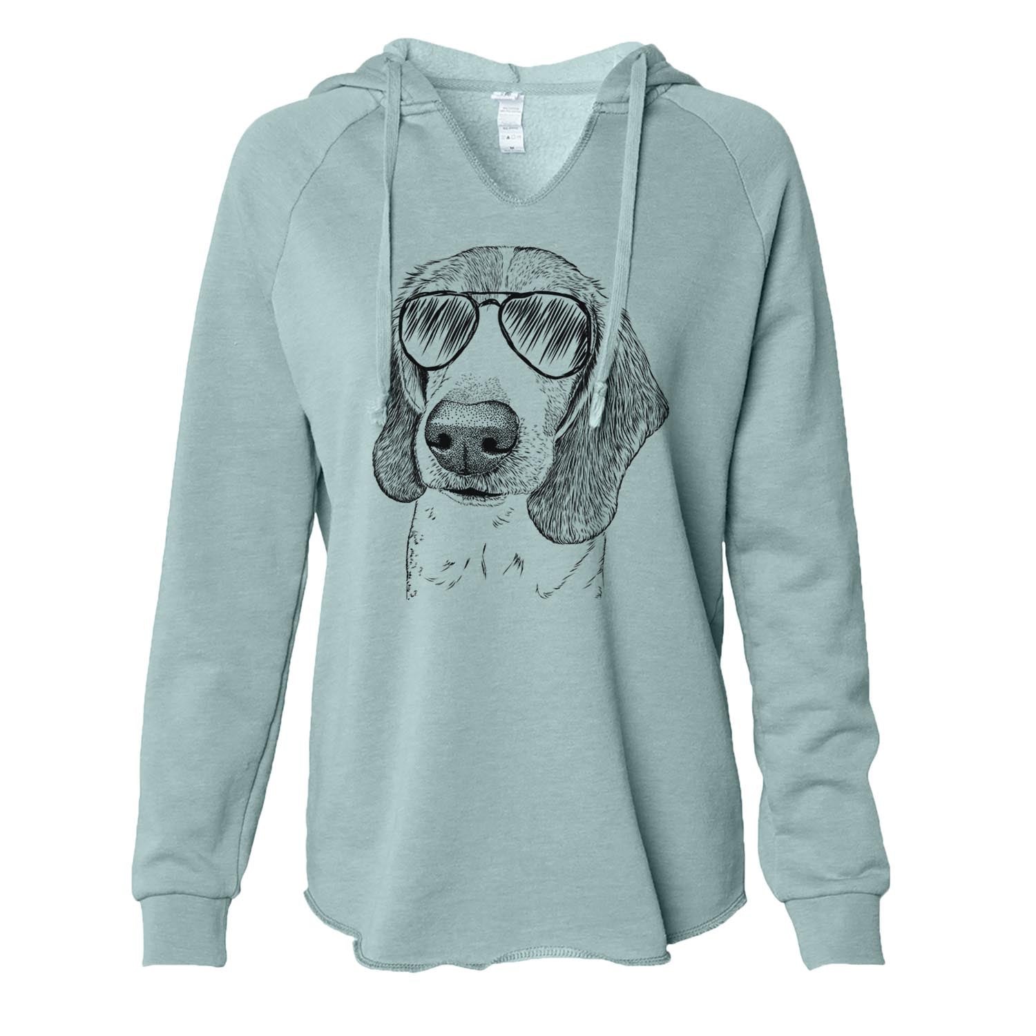 Elvis the Beagle - Cali Wave Hooded Sweatshirt