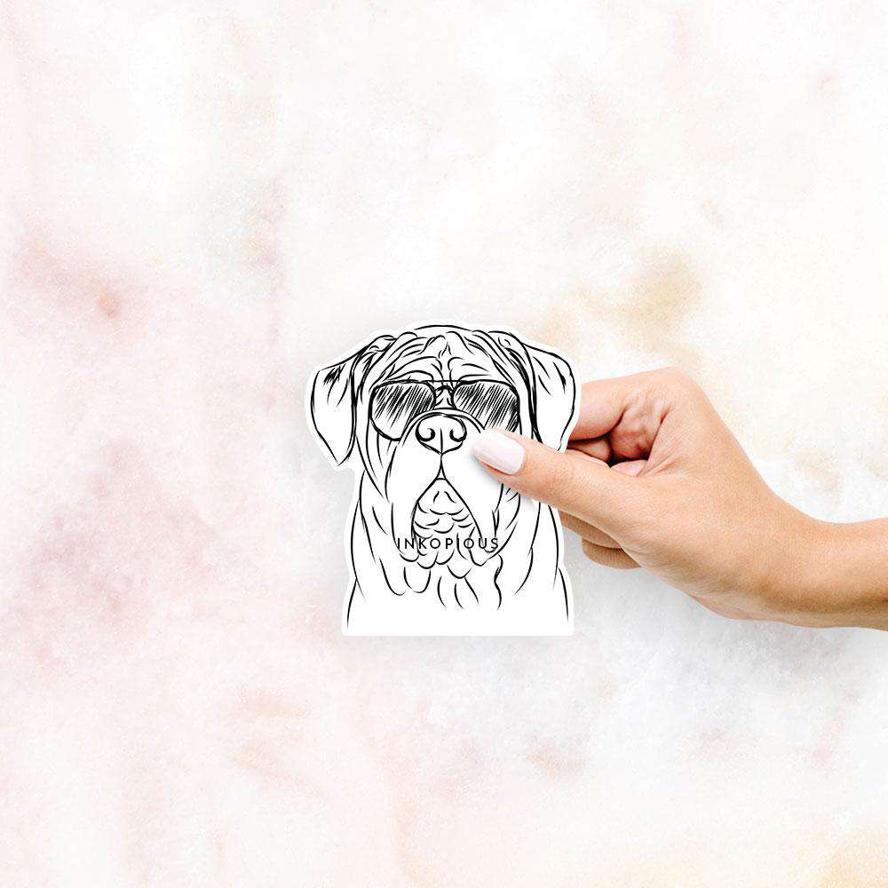 Felix the Dogue de Bordeaux - Decal Sticker