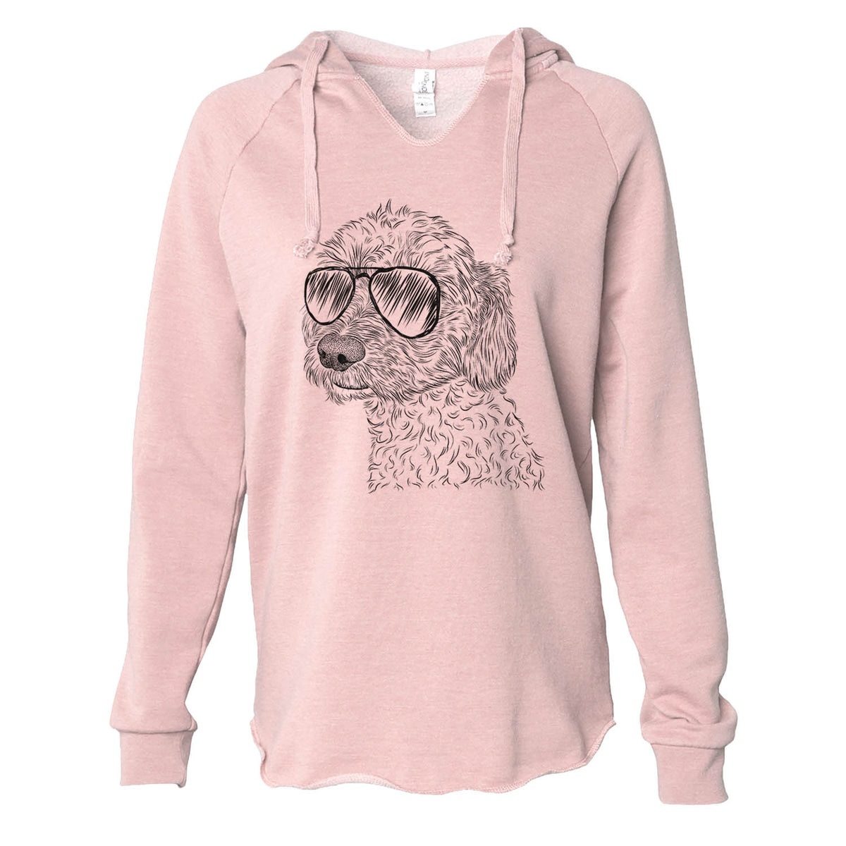 Georgie Boy the Mixed Breed - Cali Wave Hooded Sweatshirt