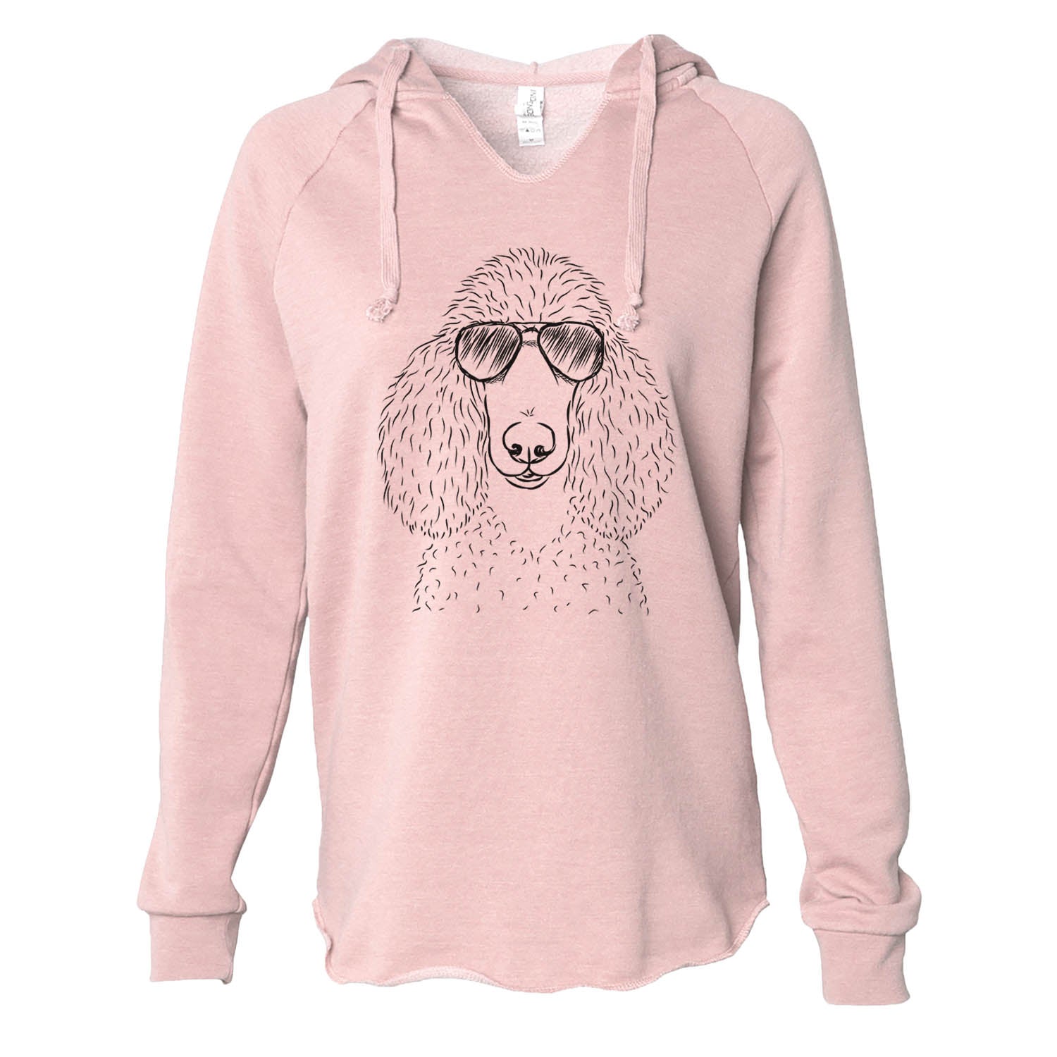 Giovanni the Poodle - Cali Wave Hooded Sweatshirt