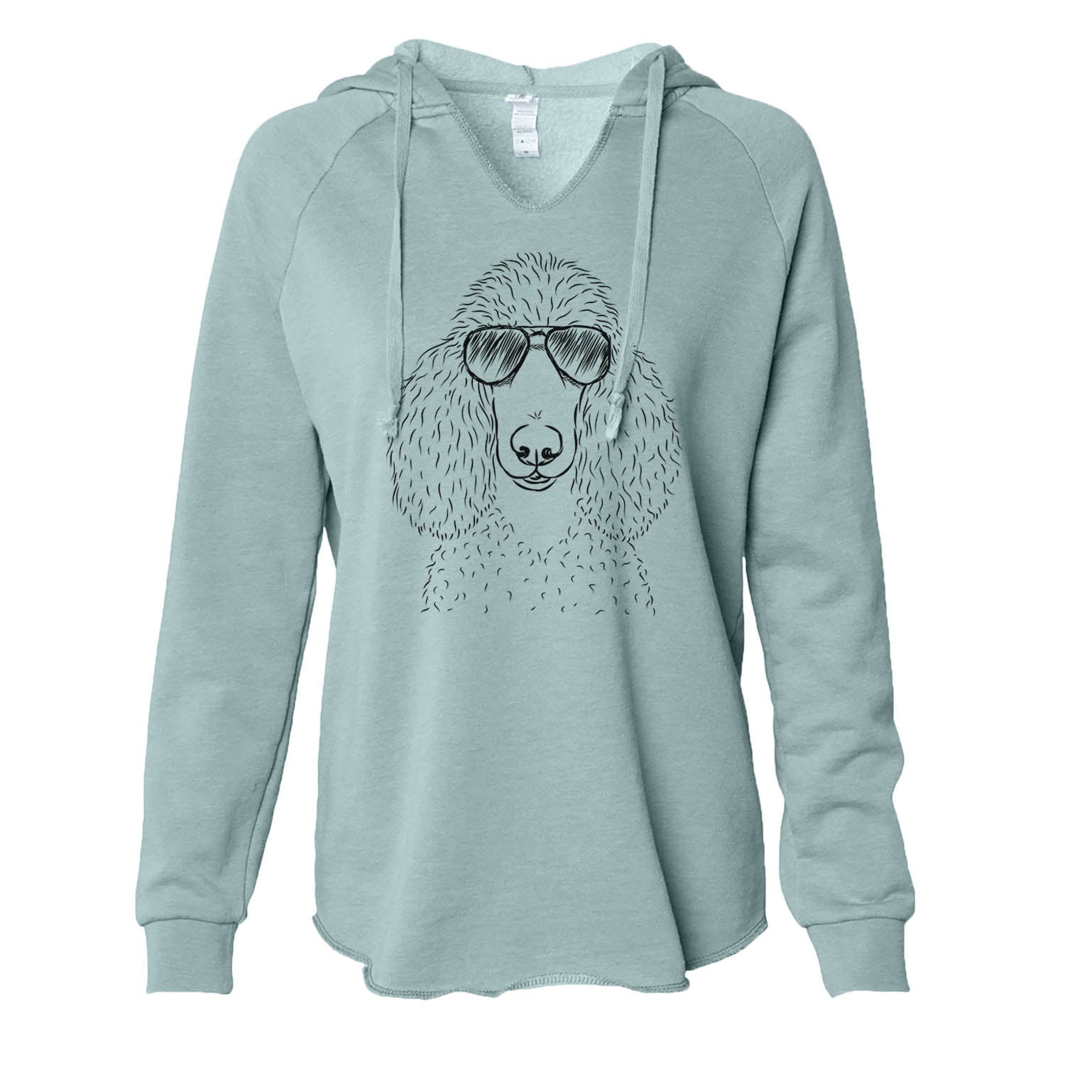 Giovanni the Poodle - Cali Wave Hooded Sweatshirt