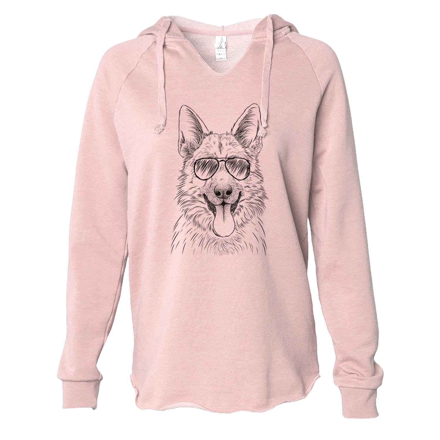 Grace the German Shepherd - Cali Wave Hooded Sweatshirt