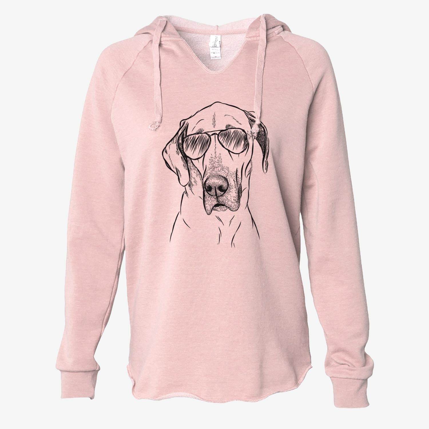 Gracie the Great Dane - Cali Wave Hooded Sweatshirt