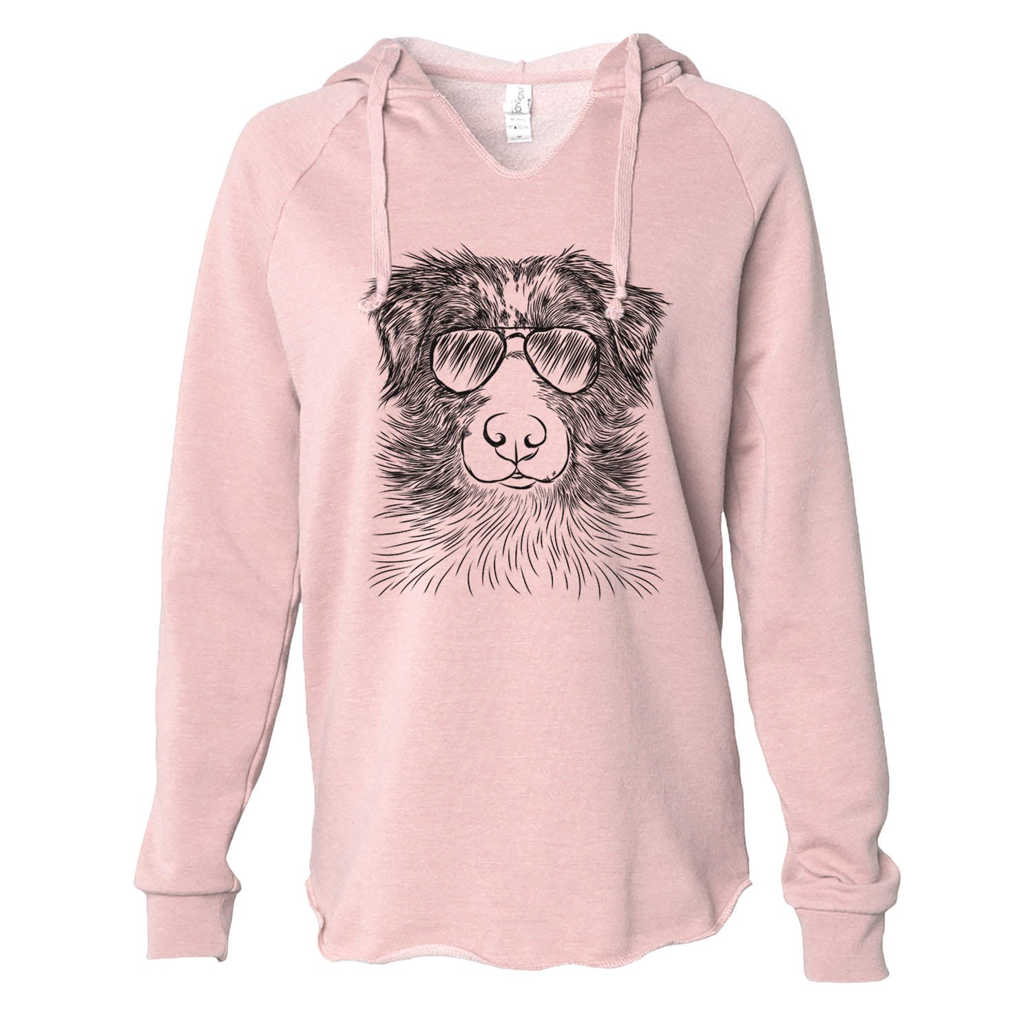 Gram the Australian Shepherd - Cali Wave Hooded Sweatshirt