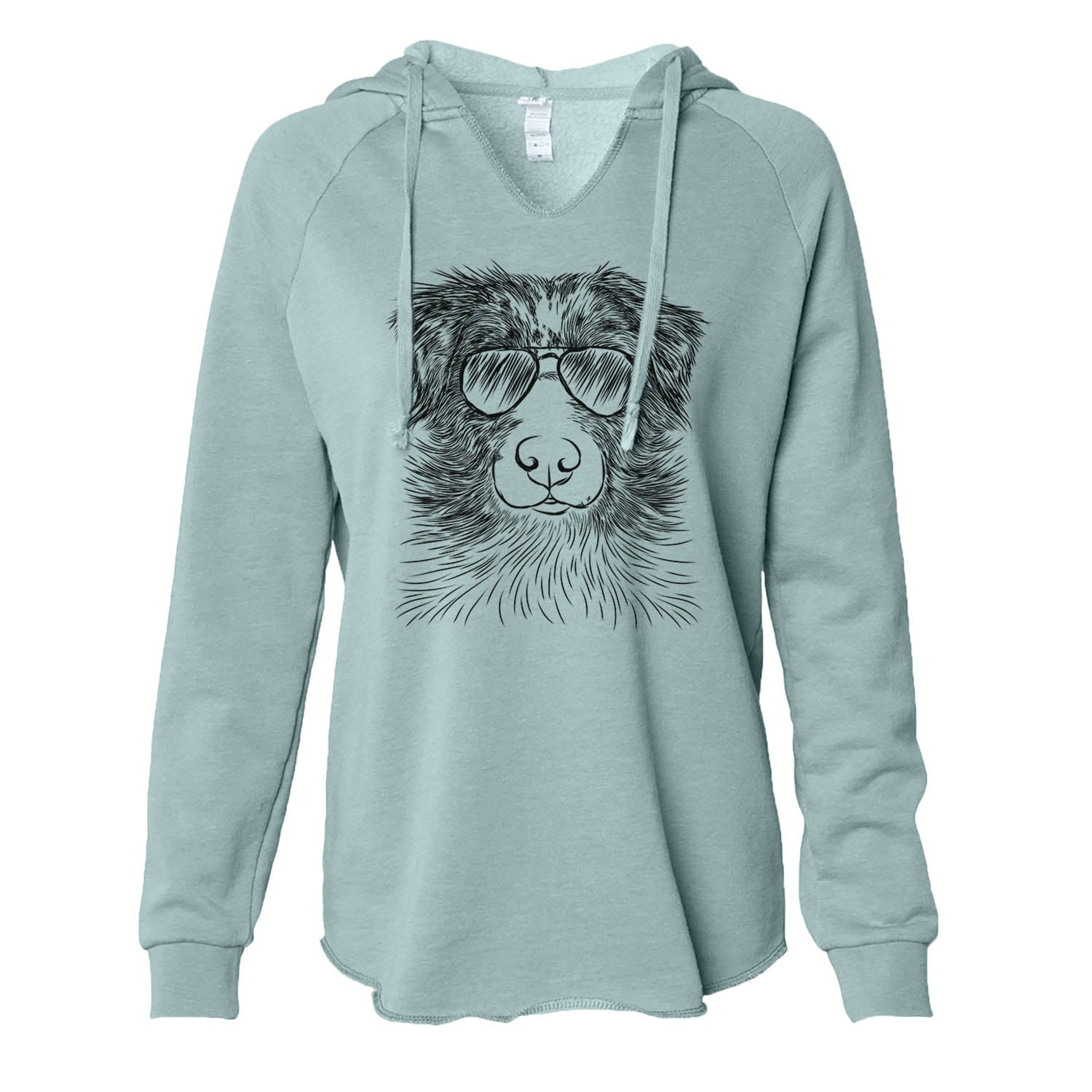 Gram the Australian Shepherd - Cali Wave Hooded Sweatshirt