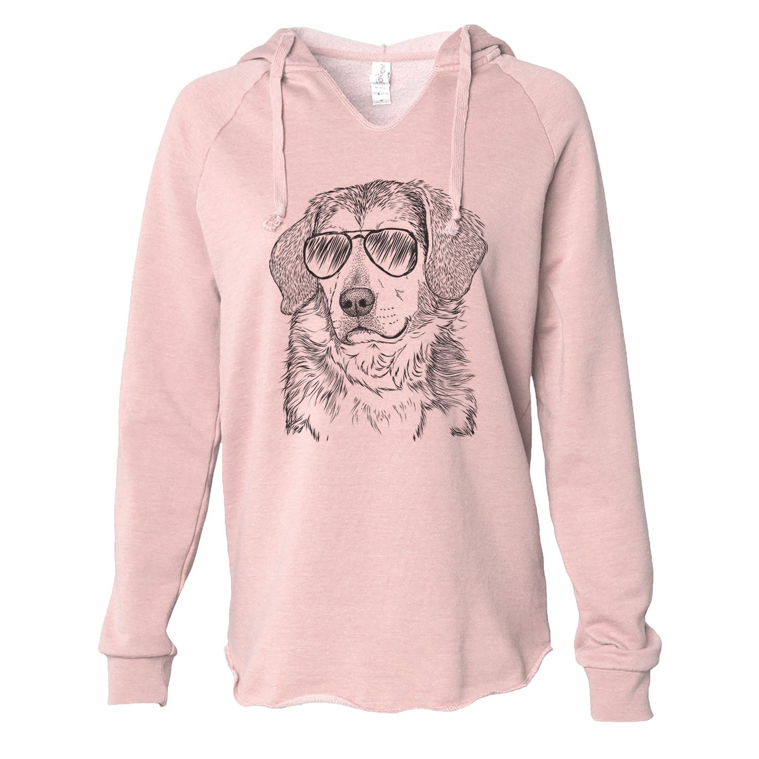 Gunner the Mixed Breed - Cali Wave Hooded Sweatshirt