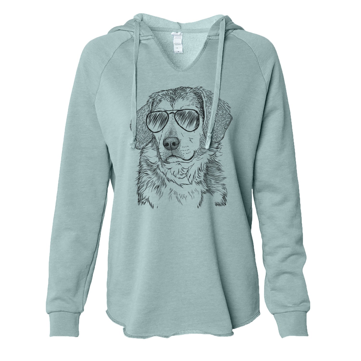 Gunner the Mixed Breed - Cali Wave Hooded Sweatshirt