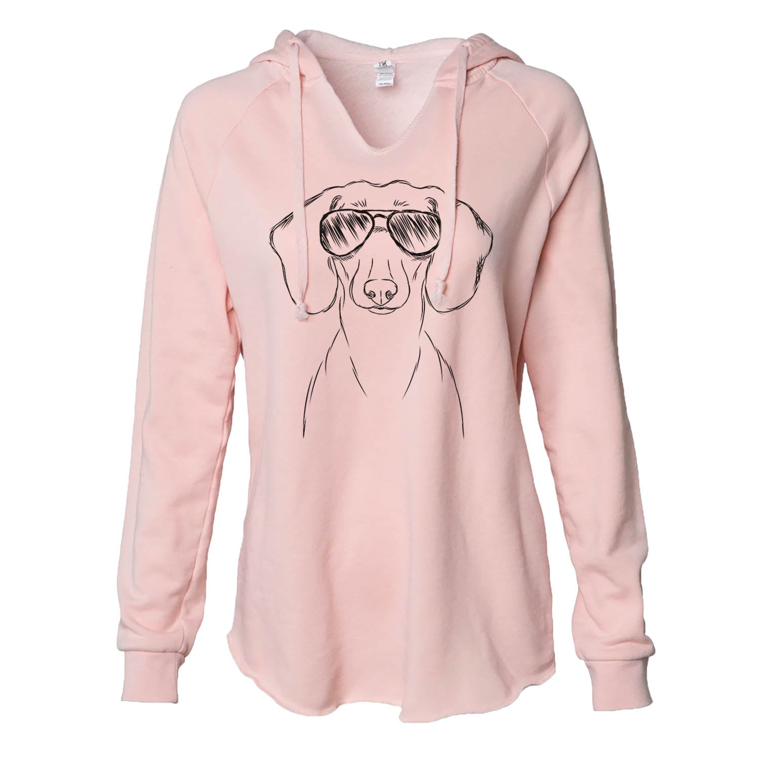 Hans the Dachshund - Cali Wave Hooded Sweatshirt