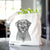 Heath the Black Lab - Tote Bag