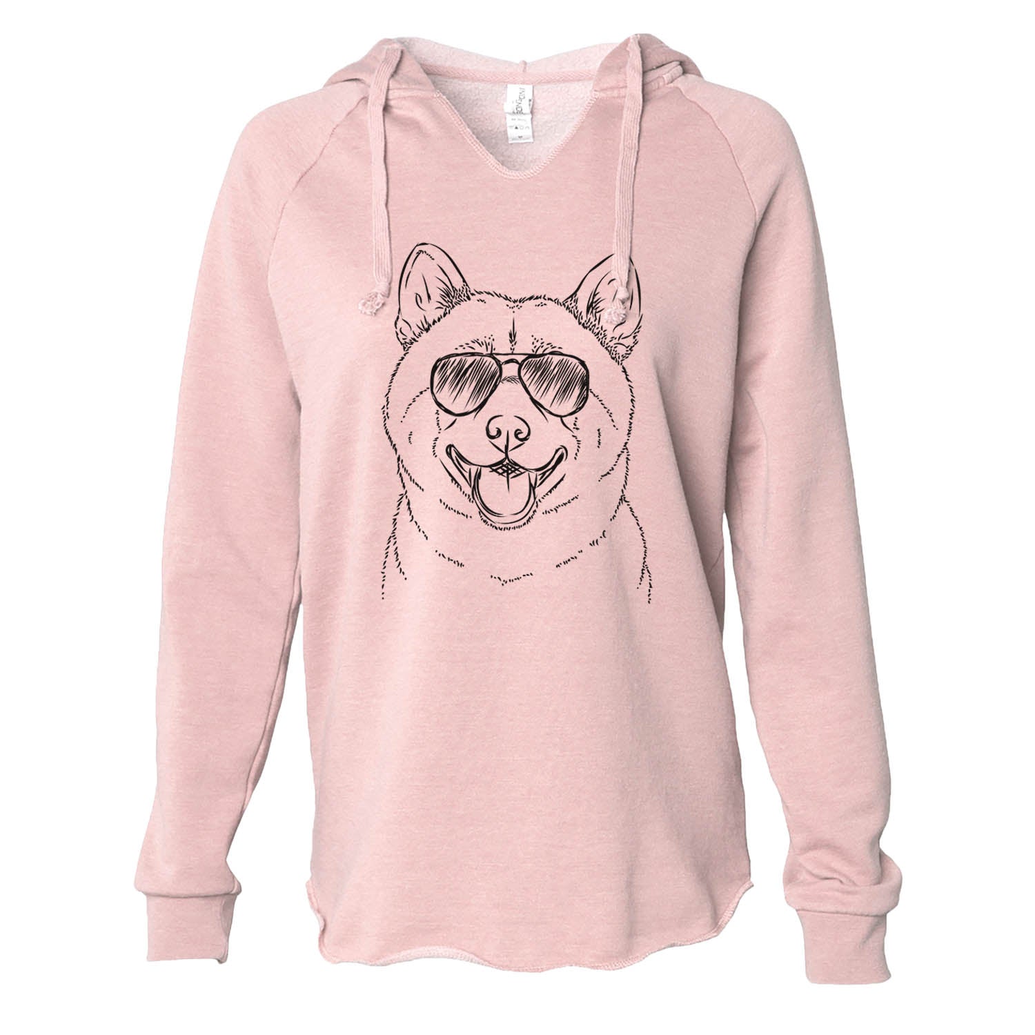 Hiro the Shiba Inu - Cali Wave Hooded Sweatshirt