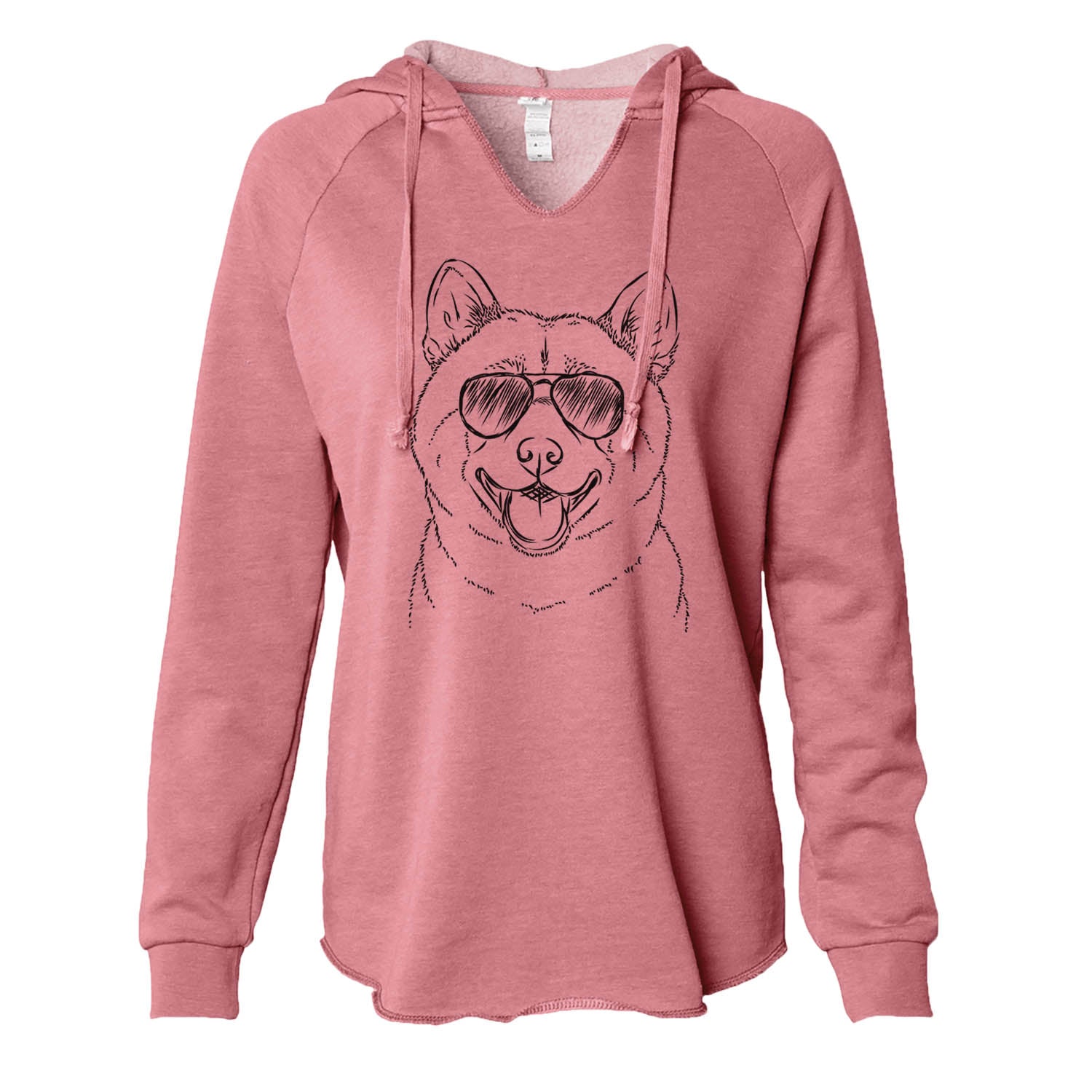 Hiro the Shiba Inu - Cali Wave Hooded Sweatshirt