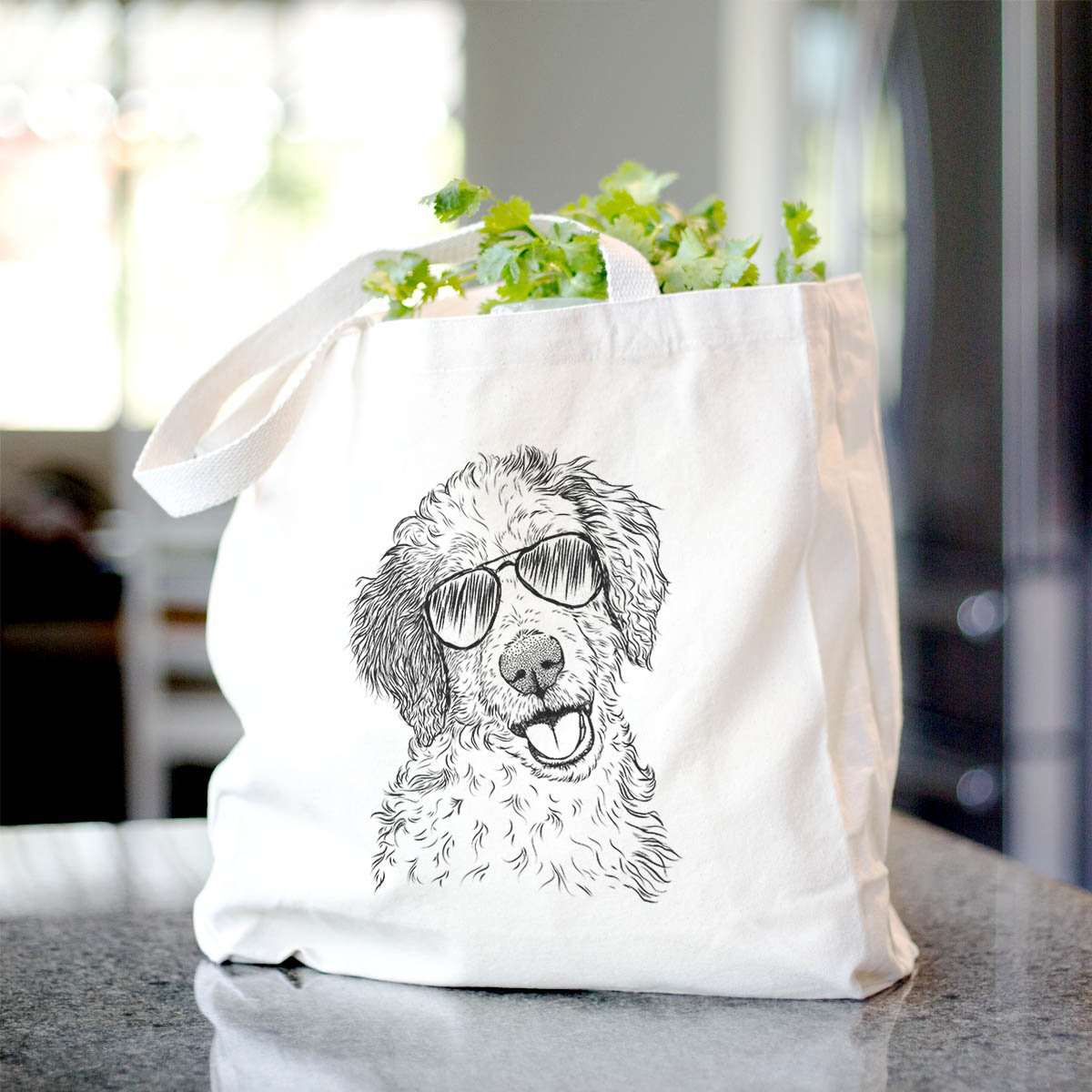 Hoge the Aussiedoodle - Tote Bag